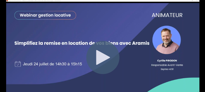 remise en loc aramis